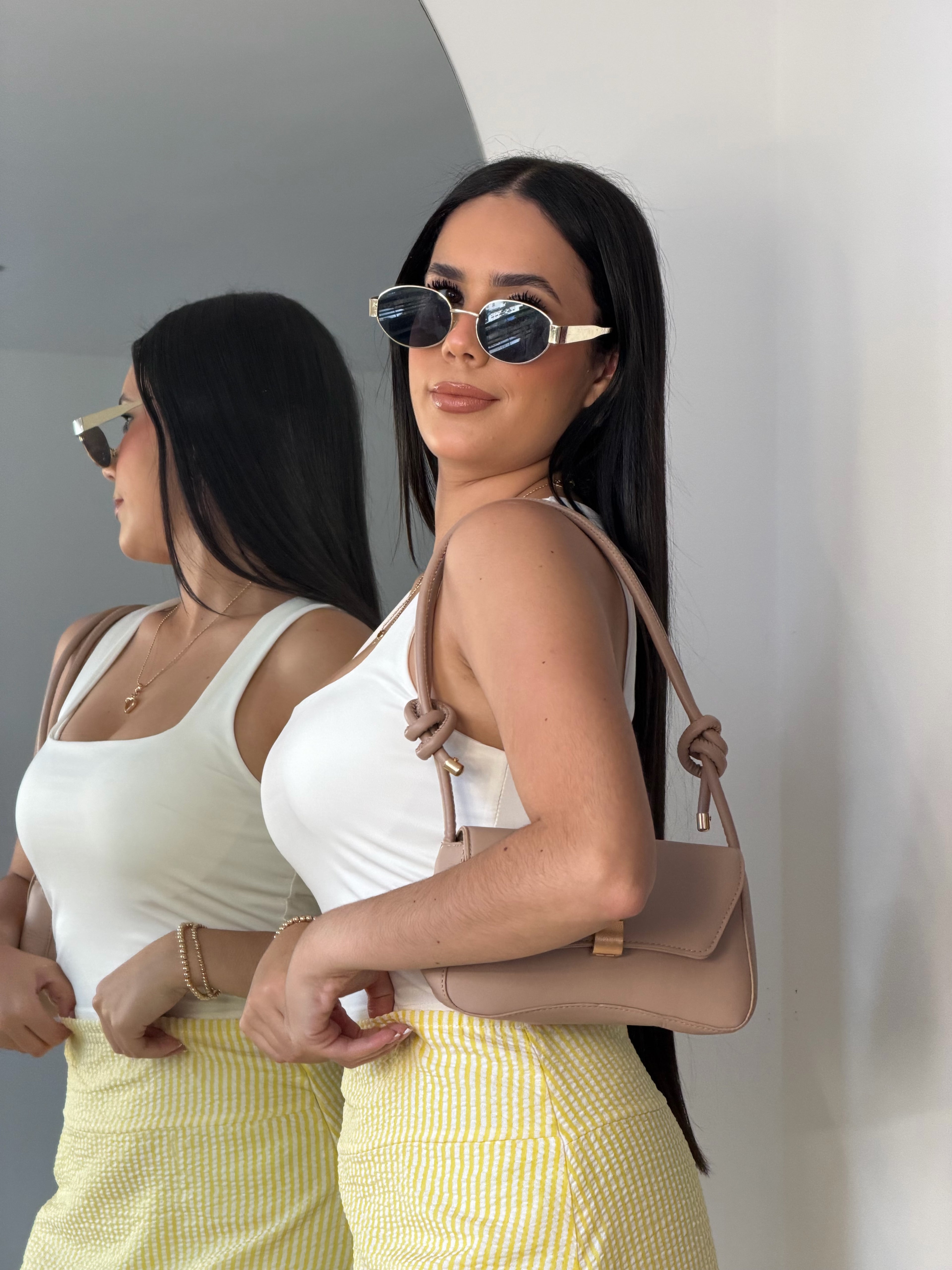 Top básico blanco