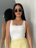 Top básico blanco