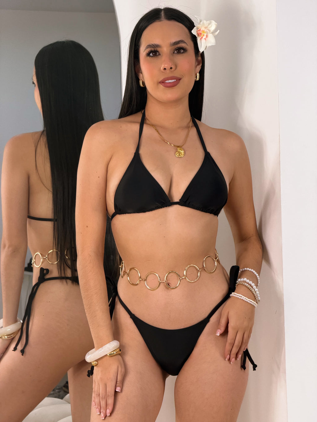 Traje de Baño de Tres Piezas