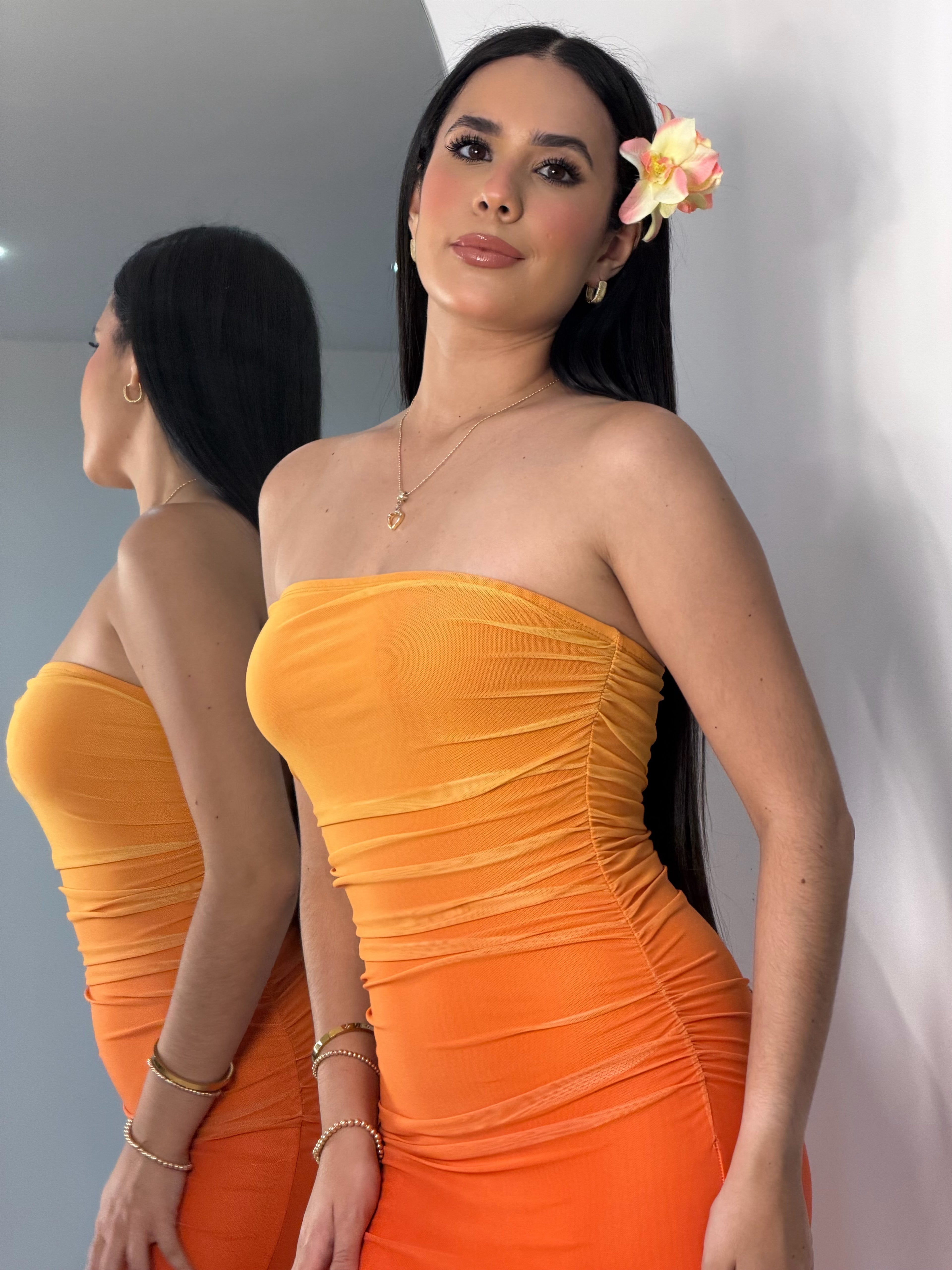 Vestido Largo Atardecer