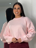 Suéter Oversize Rosa